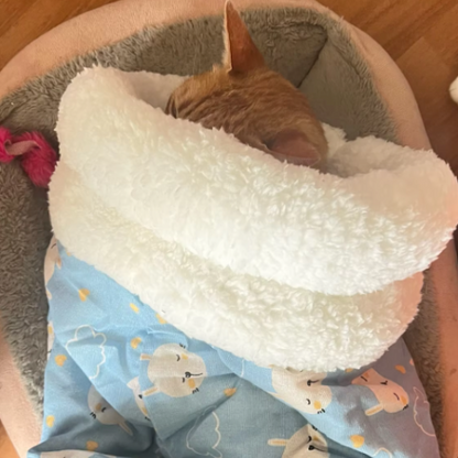Bolsita acogedora y cómoda para gatos