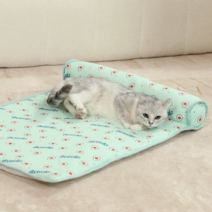 Alfombra mullida y relajante para gato