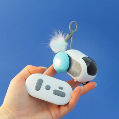 Juguete interactivo teledirigido para gatos