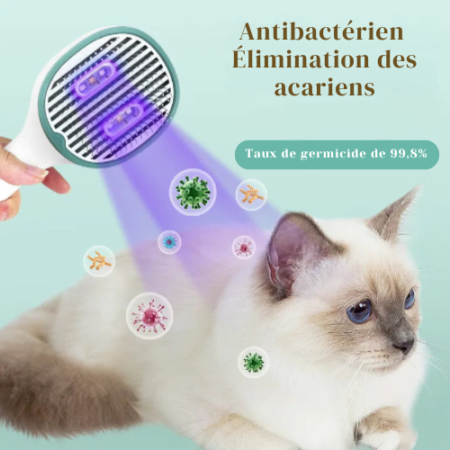 Cepillo de esterilización para un pelaje suave y saludable