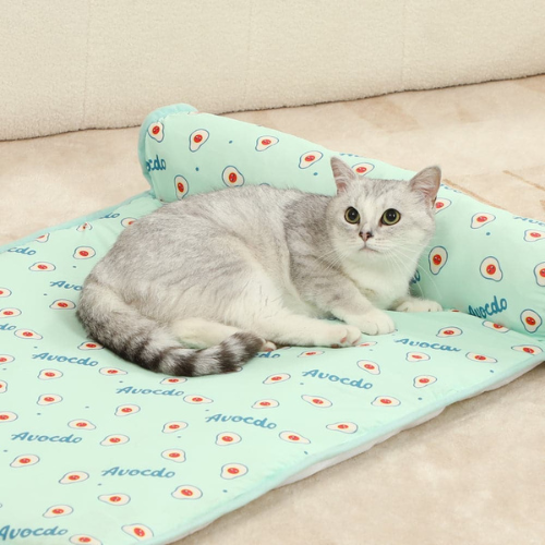 Alfombra mullida y relajante para gato