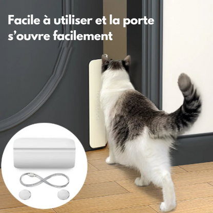 Puerta sin perforación para gatos