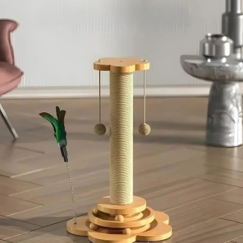 Árbol de juego rascador para gatos