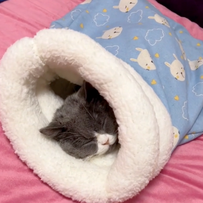 Bolsita acogedora y cómoda para gatos