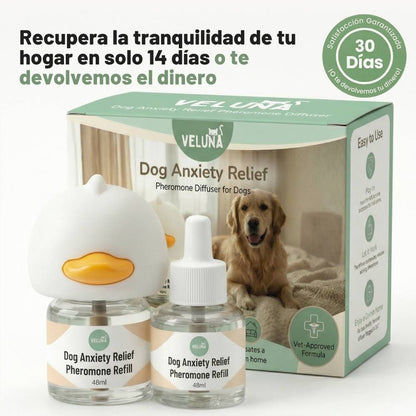 Difusor de Feromonas Veluna para el Alivio de la Ansiedad en Perros