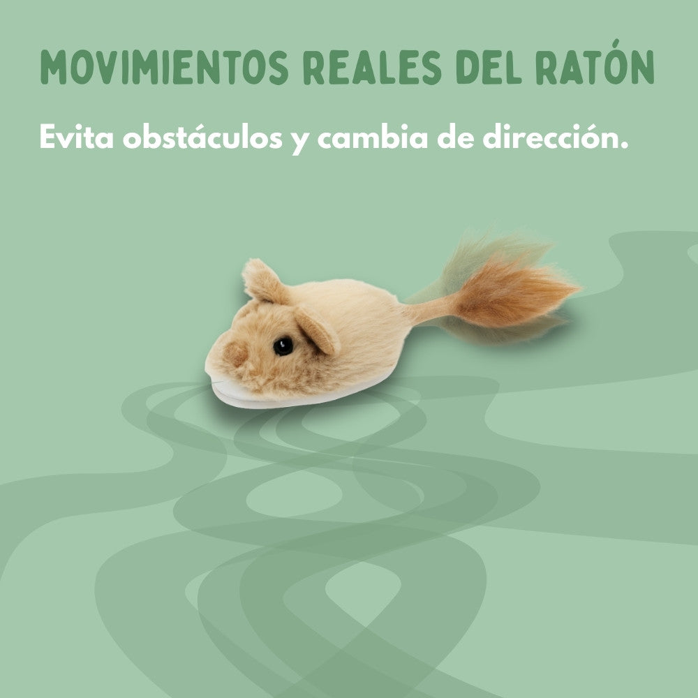 Juguete interactivo de ratón para gatos