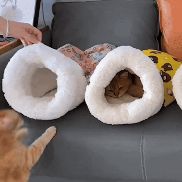 Bolsita acogedora y cómoda para gatos