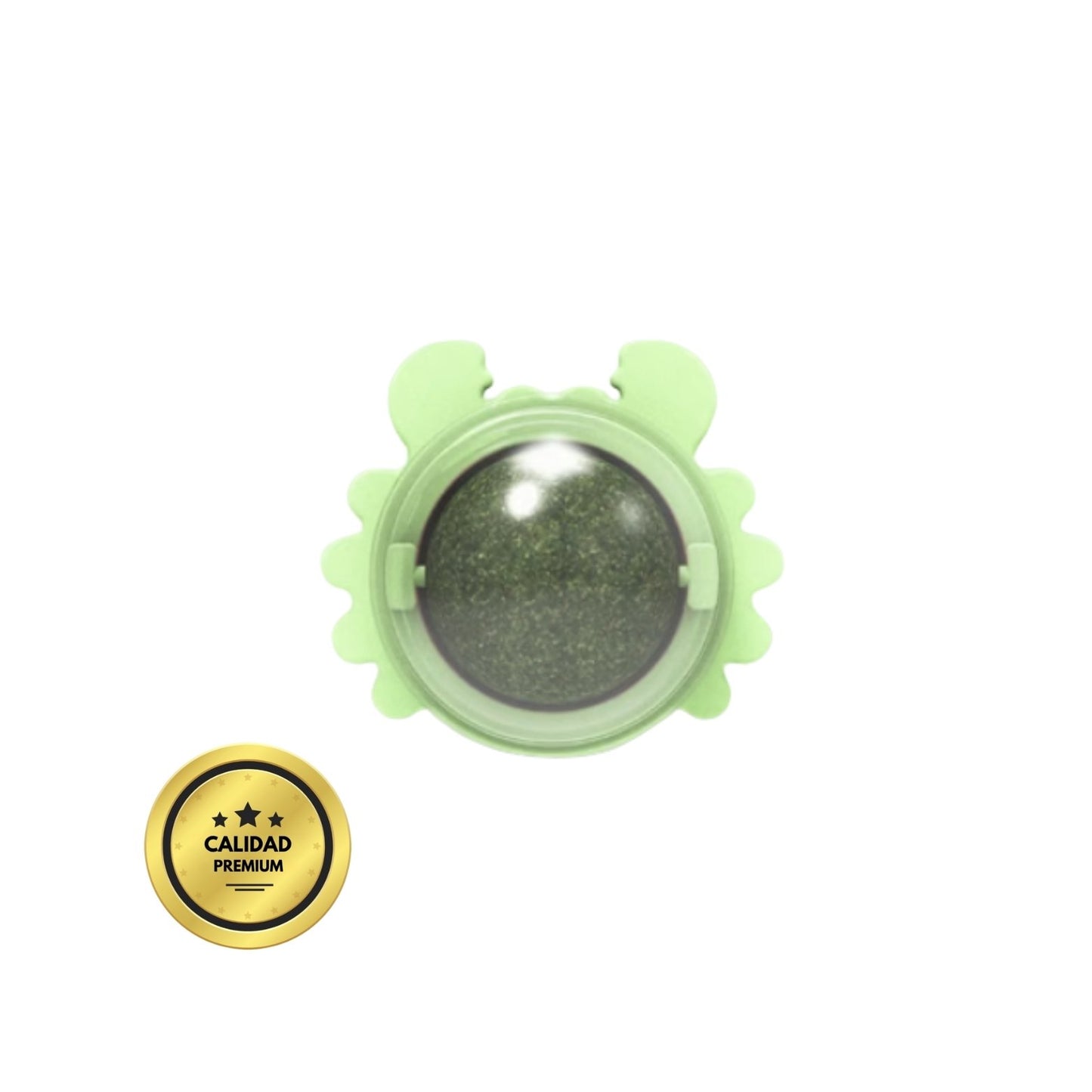 Bola mural con hierba gatera