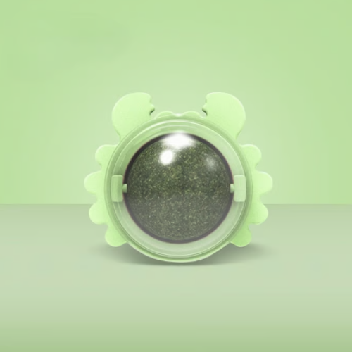 Bola mural con hierba gatera