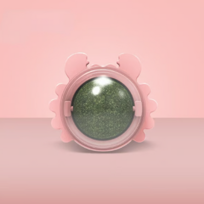 Bola mural con hierba gatera