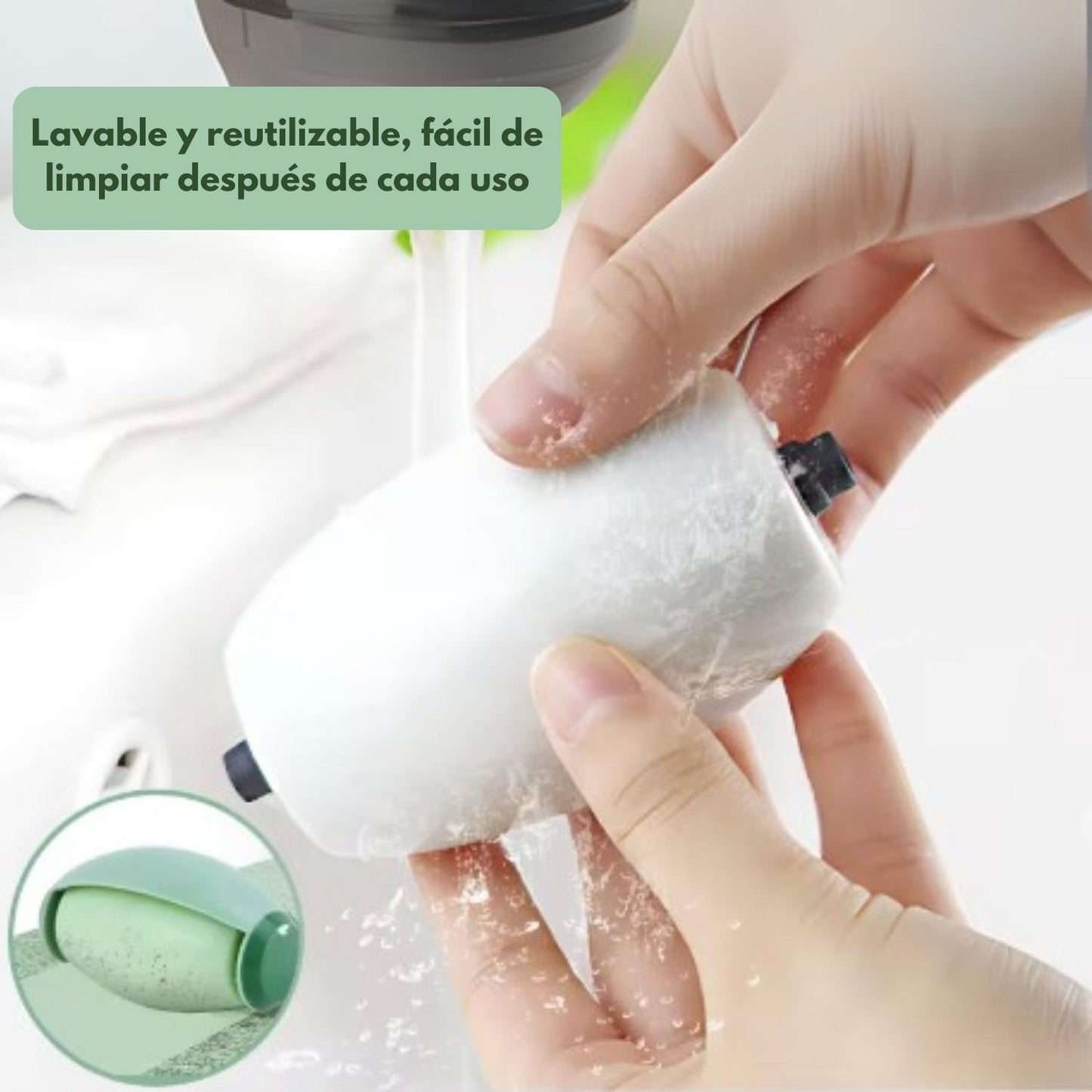 RODILLOMÁGICO - Rodillo reutilizable para eliminar pelos