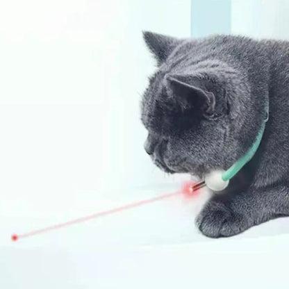 Collar láser divertido para gatos
