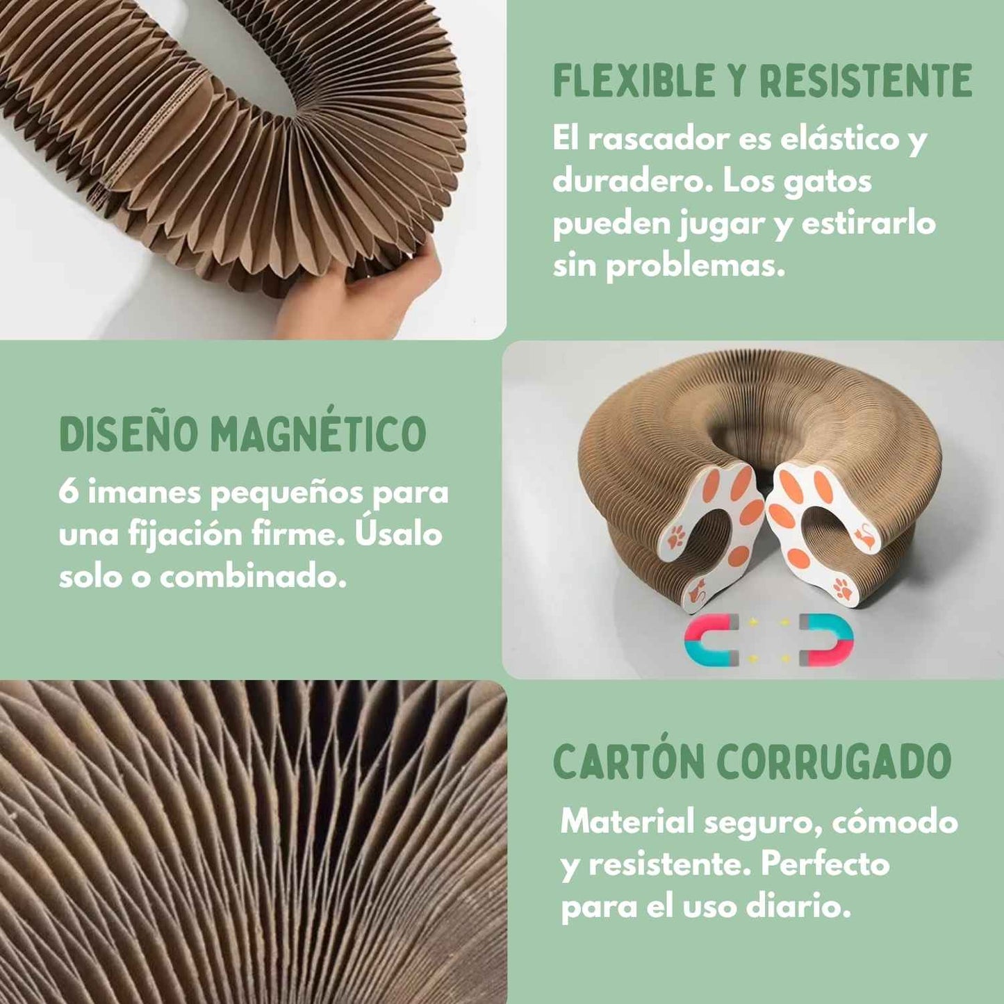 SPIRAGATO – Rascador interactivo para gatos