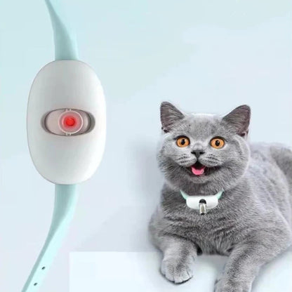 Collar láser divertido para gatos